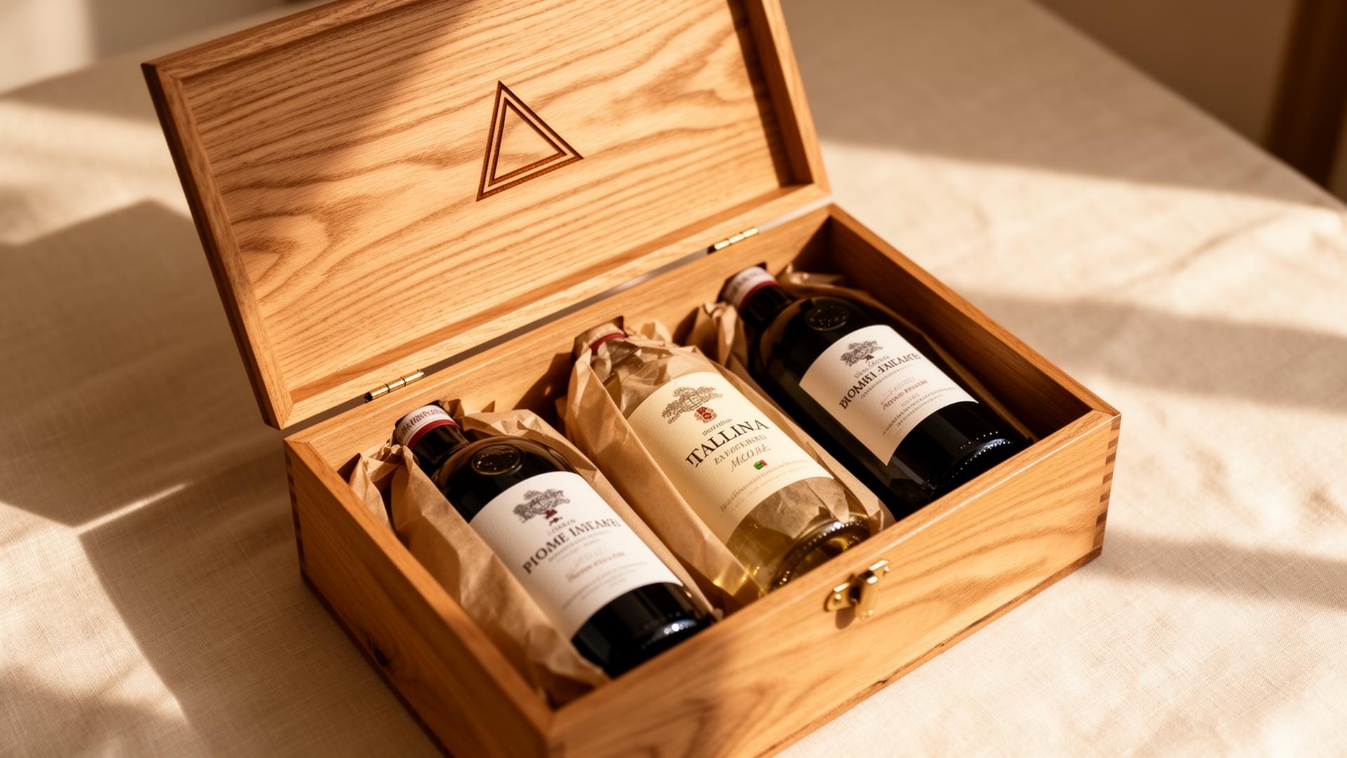 LINEA wooden gift box